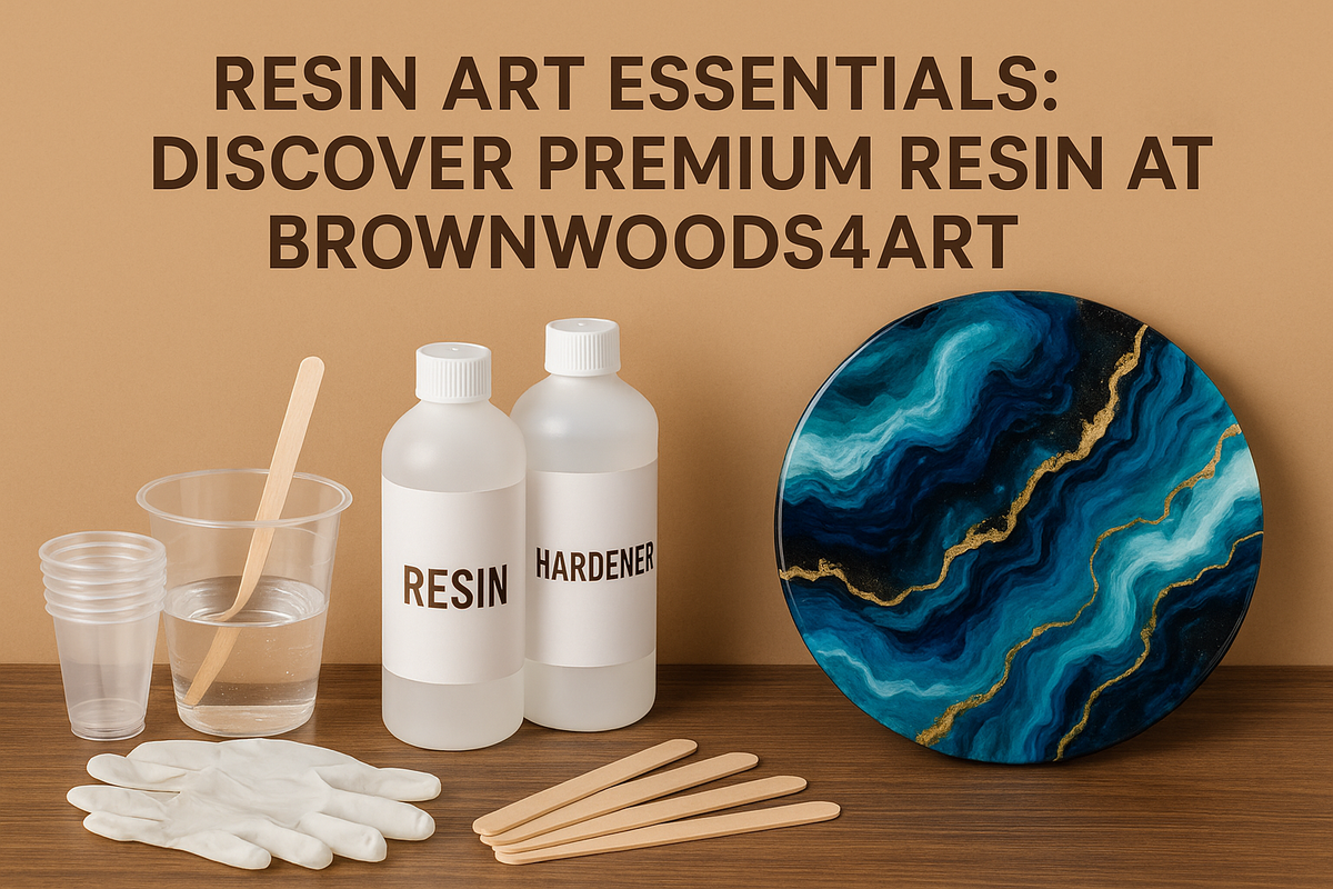 Best Resin in India – Buy Epoxy, UV & Craft Resin Online – Brownwoods4art