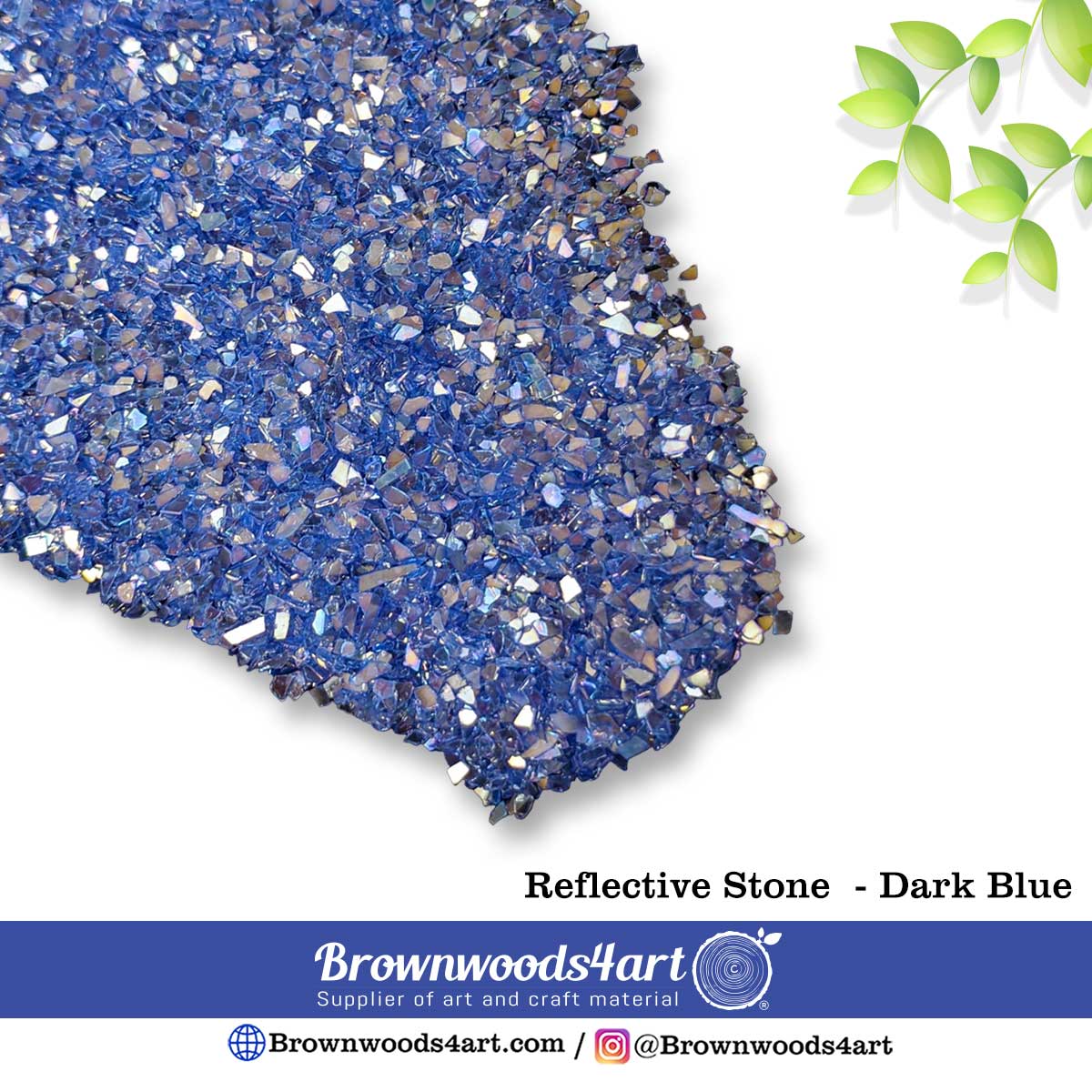 Reflective Colored  Stones