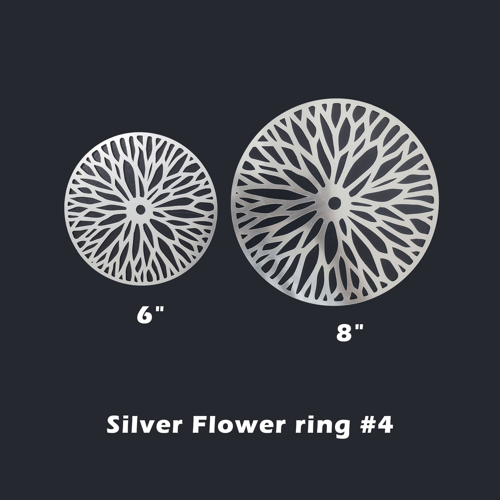 Silver Flower Ring #2