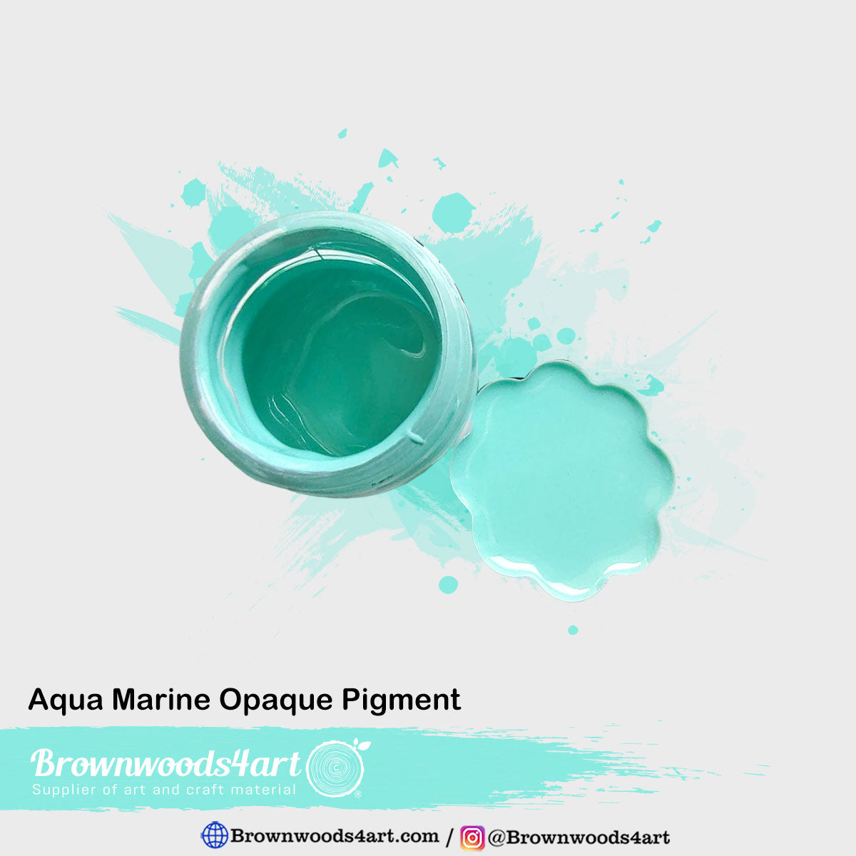 Aqua Marine Opaque Pigment