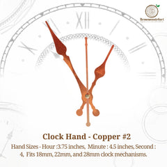 Clock Hand - Copper #2