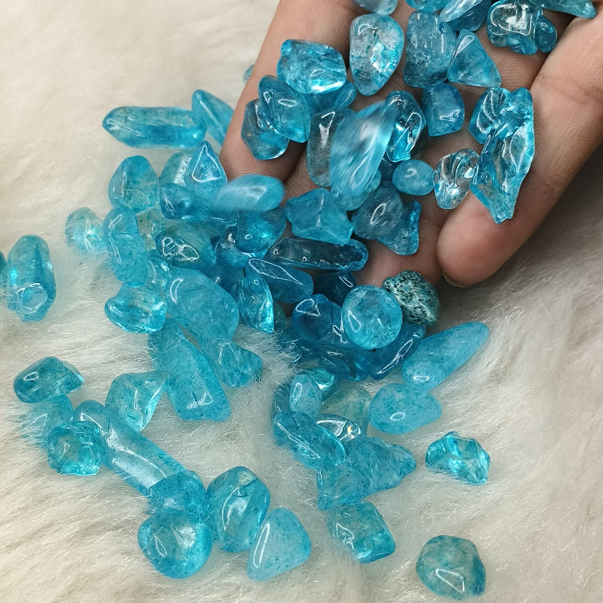 Dyed Stone - SkyBlue