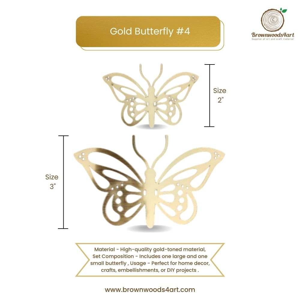 Gold Butterfly #4