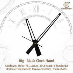 Big - Black Clock Hand