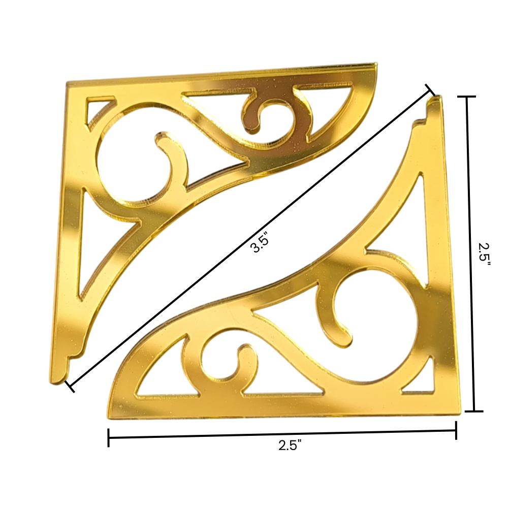 Acrylic Frame Corner Cutout #9