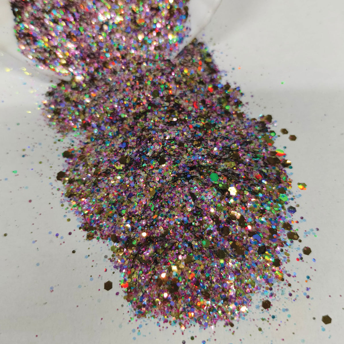Pride Rainbow Chunky Glitter
