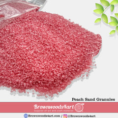 Peach Sand Granules