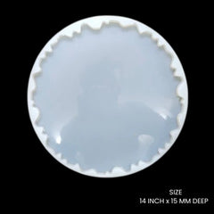 14" Round Agate Tray Mould