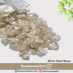 Silver Dyed Stone
