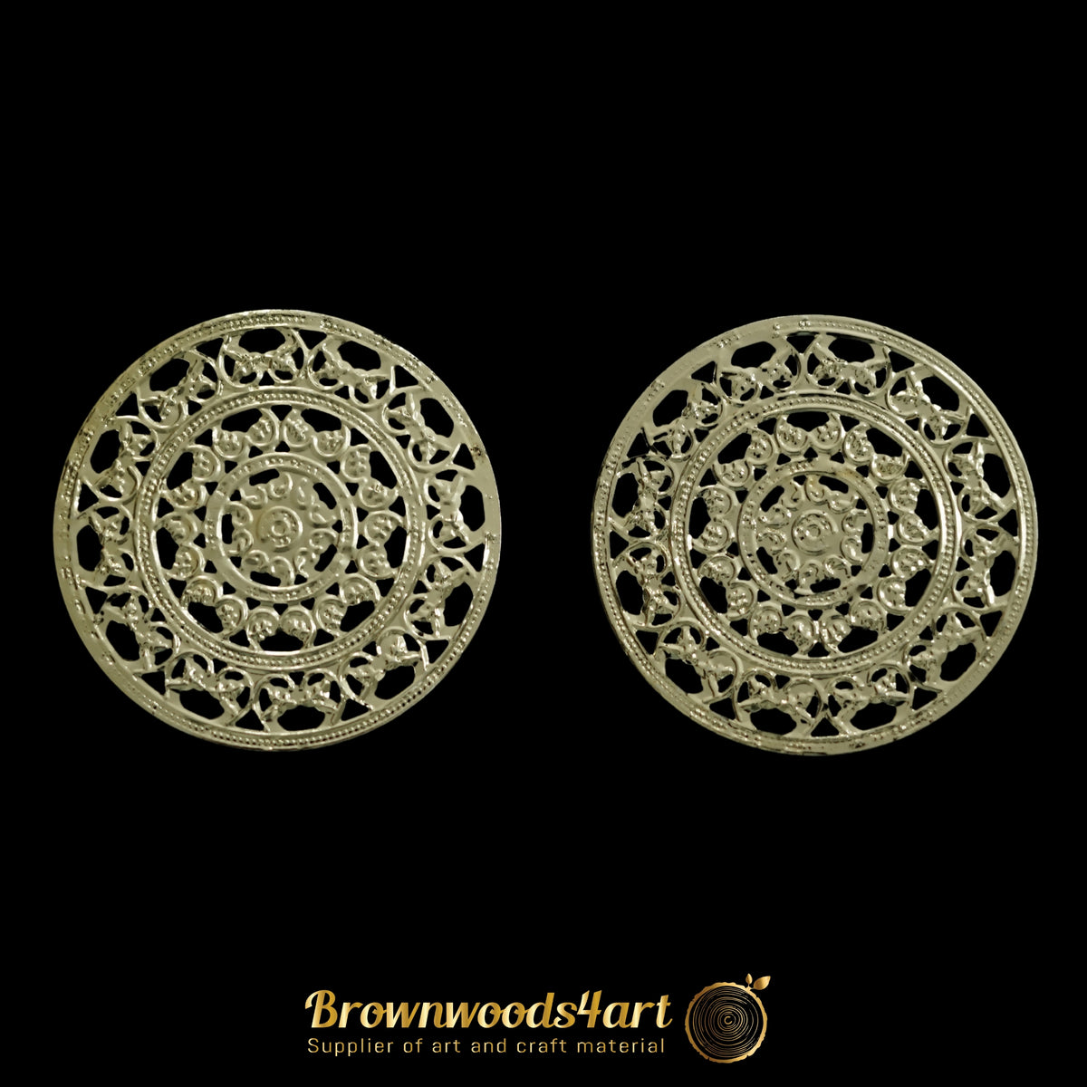 Metal Round Mandala #3