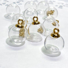 Mini Glass Round Bottle