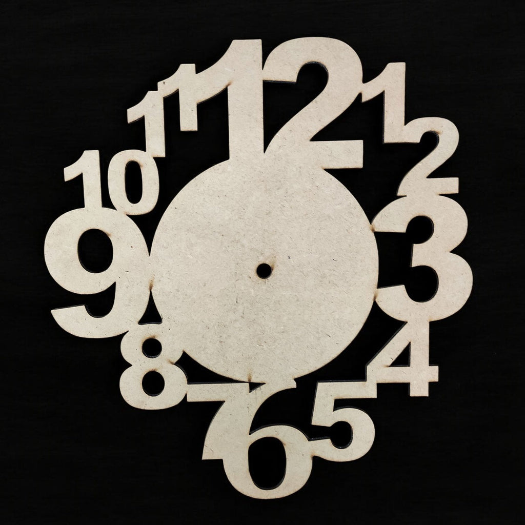 Buy Numerical MDF Clock Base 12