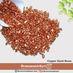 Copper Dyed Stone