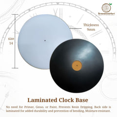 Laminated Clock Base 9mm Thickness