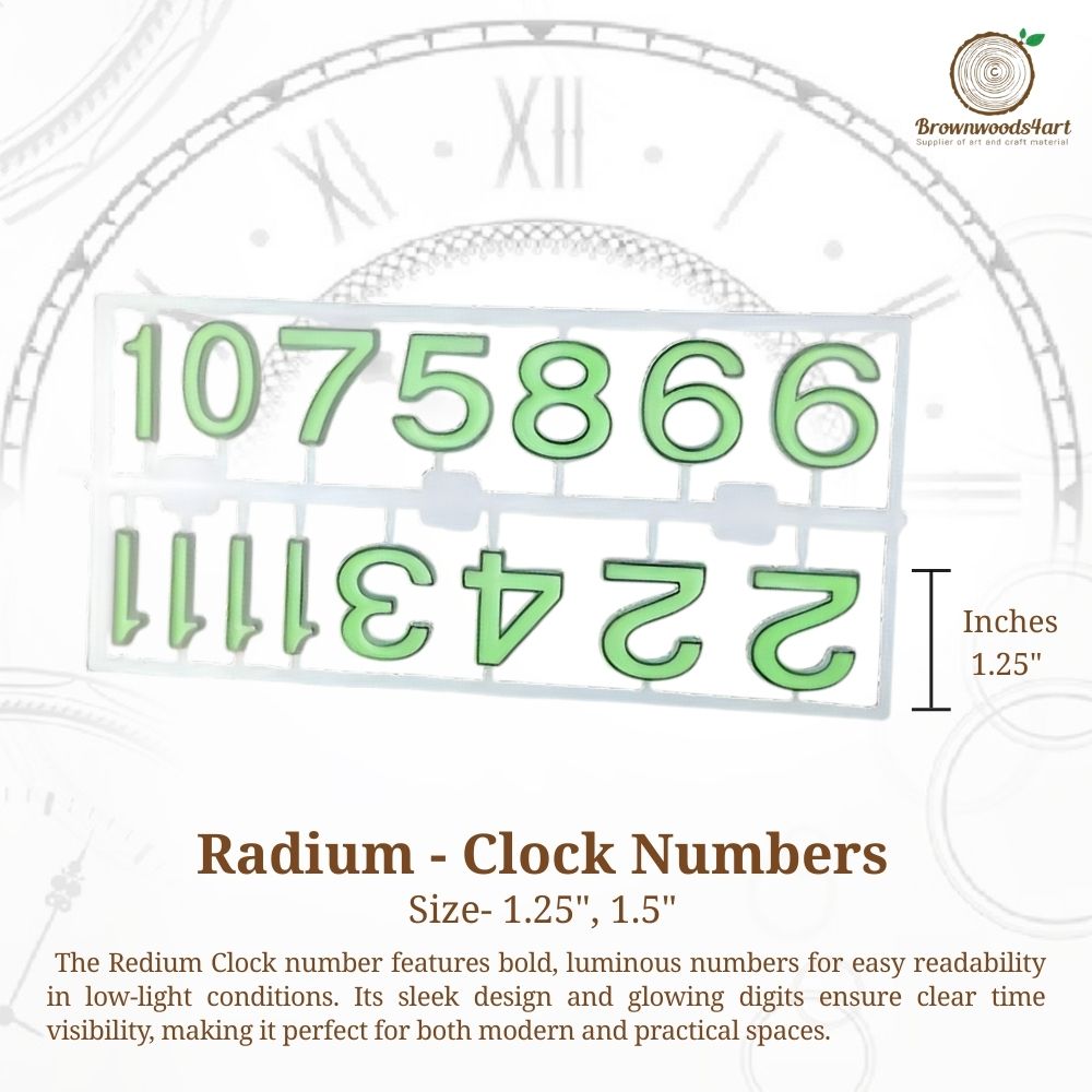 Radium - Clock Numbers