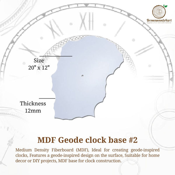 MDF Clock Base – Brownwoods4art