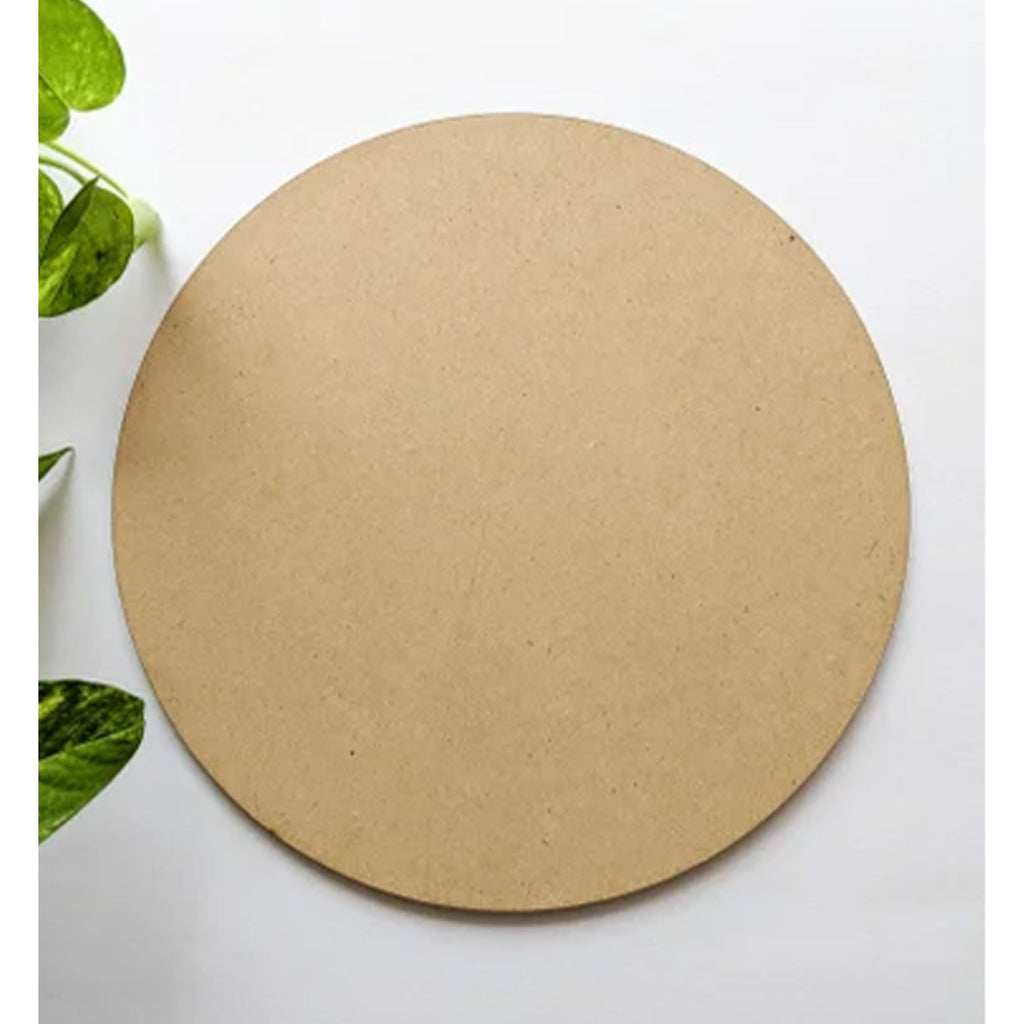 Plain Round Mdf – Brownwoods4art