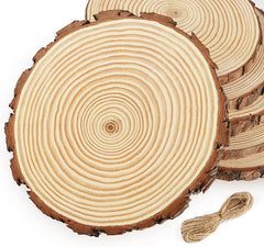 Natural Wood Slice Round