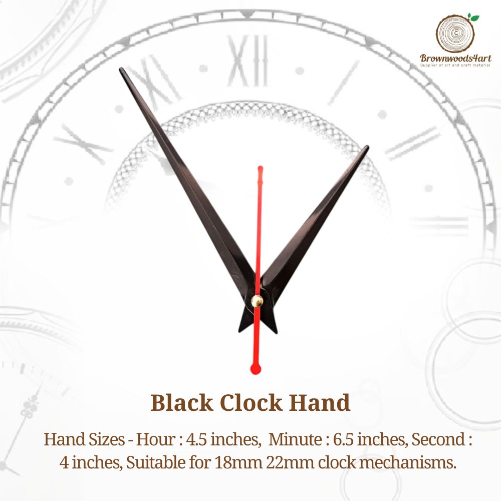 Black Clock Hand