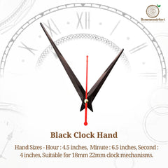 Black Clock Hand