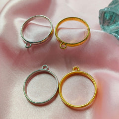 Round Pendant Bezels