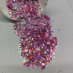 Combiglits Glitter Mirror Pink Glitter