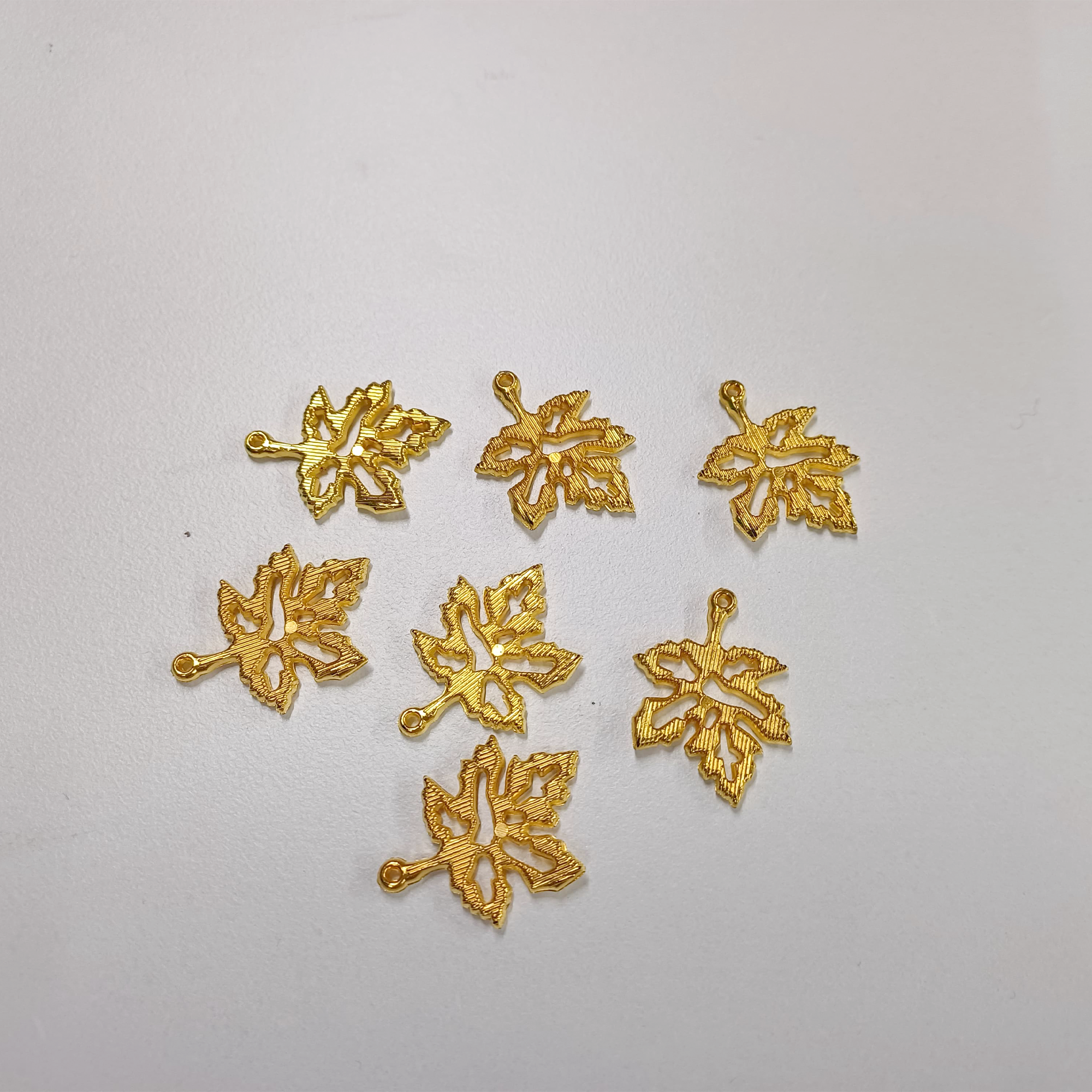 Acrylic leaf Charm