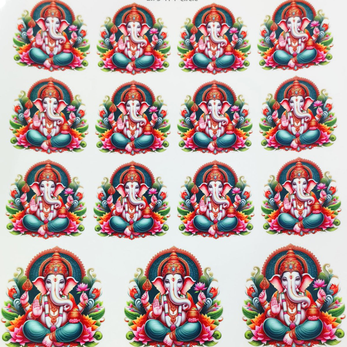 Ganesh ji 3D Sticker #2