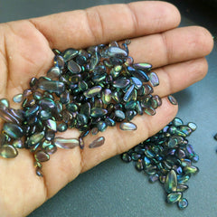 Mini Pebbles Stone white and black rainbow