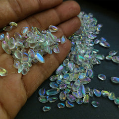 Mini Pebbles Stone white and black rainbow