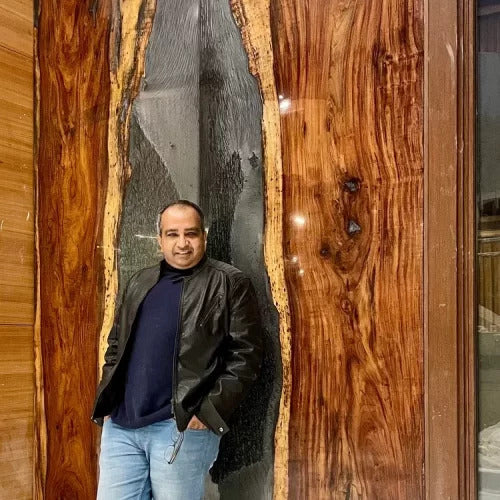 About Ritesh Singala – Resin Artist at Brownwoods4art India