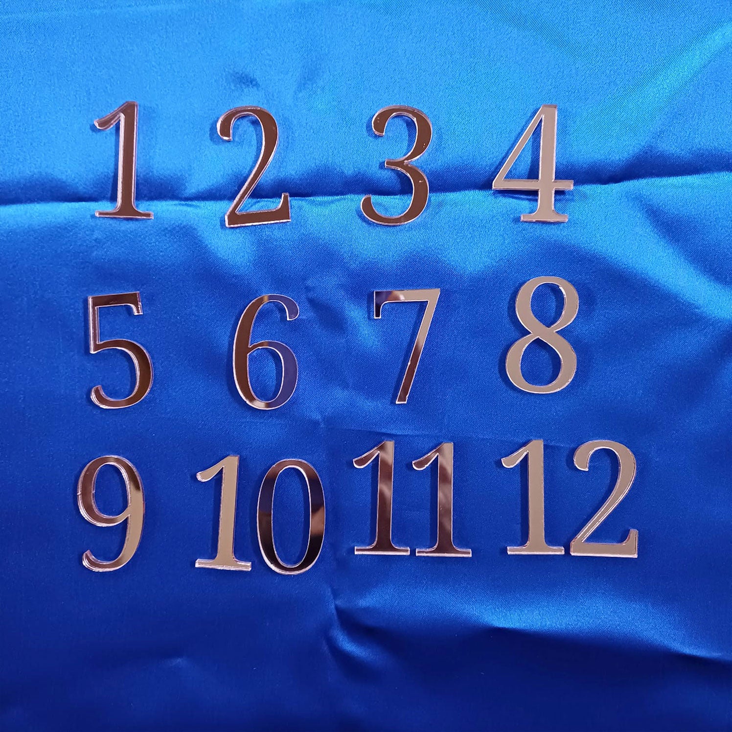 Acrylic Clock Number