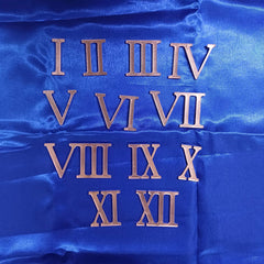 Rose Gold Roman Number