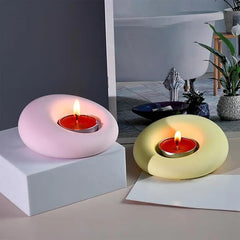 Unequal Circular Candle Holder Mould