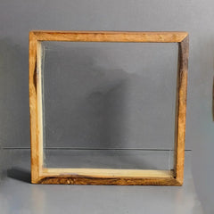 Teak Wood Frame Square