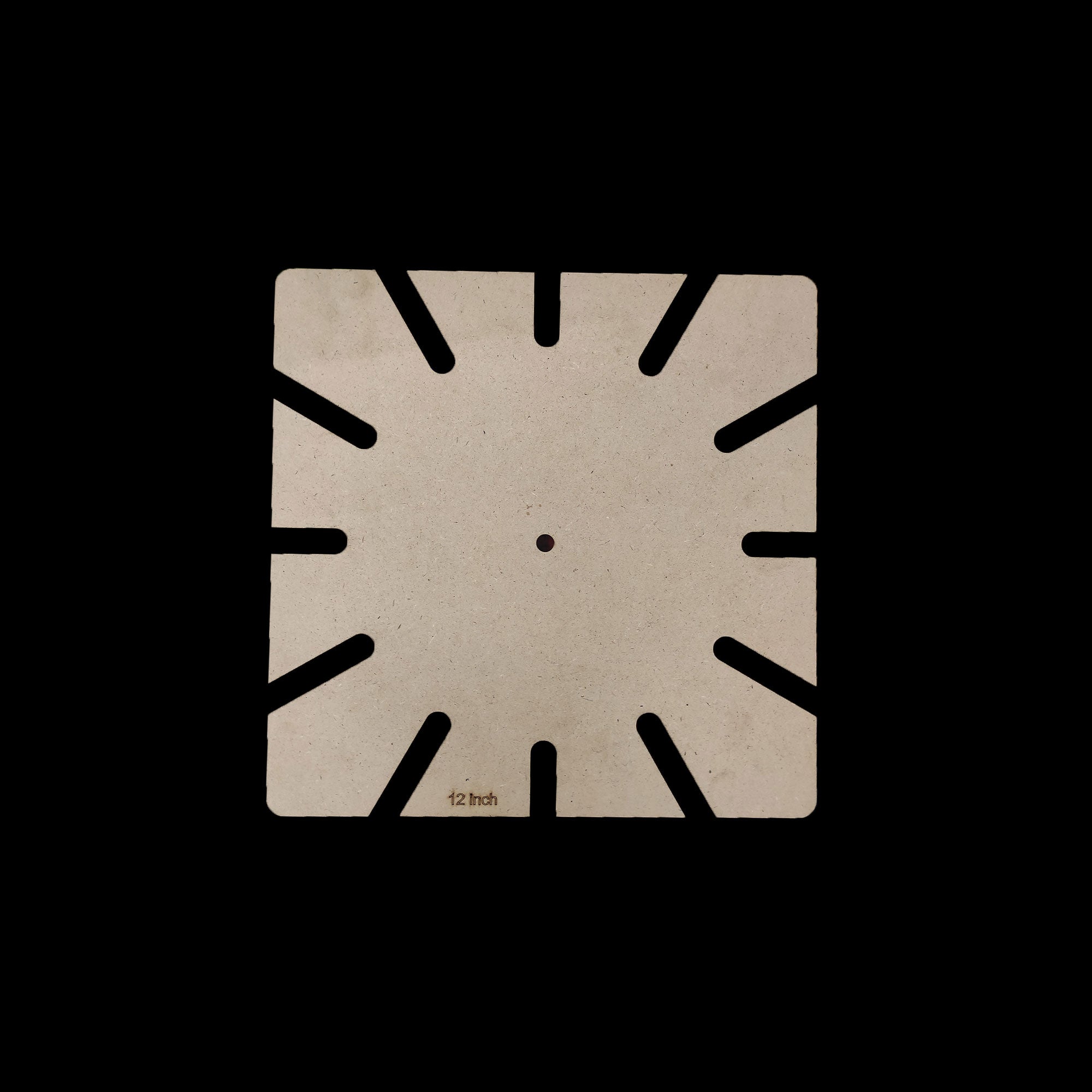 Designer Square Clock Base