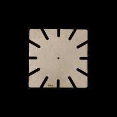 Designer Square Clock Base