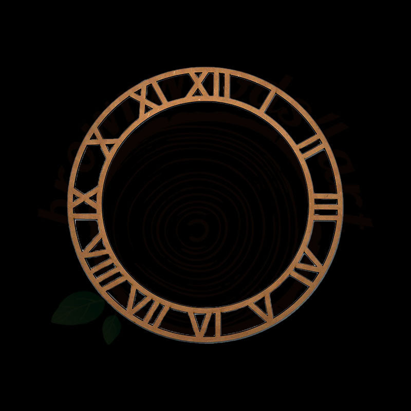 MDF ROMAN  CLOCK RING