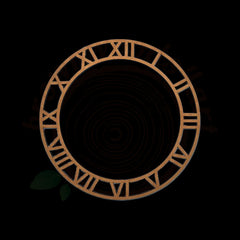 MDF ROMAN  CLOCK RING