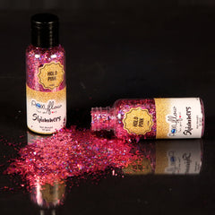 Holo Pink Chunky Glitter
